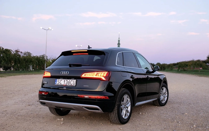 Audi Q5 cena 121000 przebieg: 57000, rok produkcji 2019 z Częstochowa małe 154